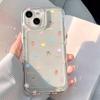 Clear Soft Shockproof Case For iPhone 17 16 13 12 11 14 15 Pro Max 14 15 16 Plus 16E 17 Air Cute Floral Silicone Bumper Cover