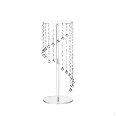 Acryl Blume Stehen für Hochzeiten Kuchen Display Herzstück Geschenk Halter Tischplatte