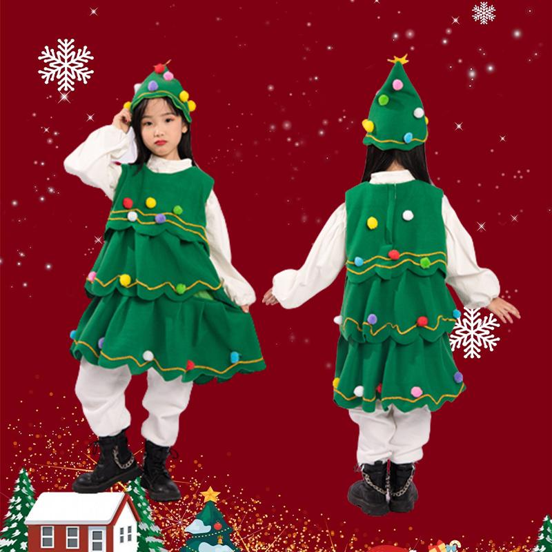 Costum Cosplay Crăciun Copil Micul Toddler Recuzită Petrecere Carnaval Copil Joc de Rol Rochie Fantezie