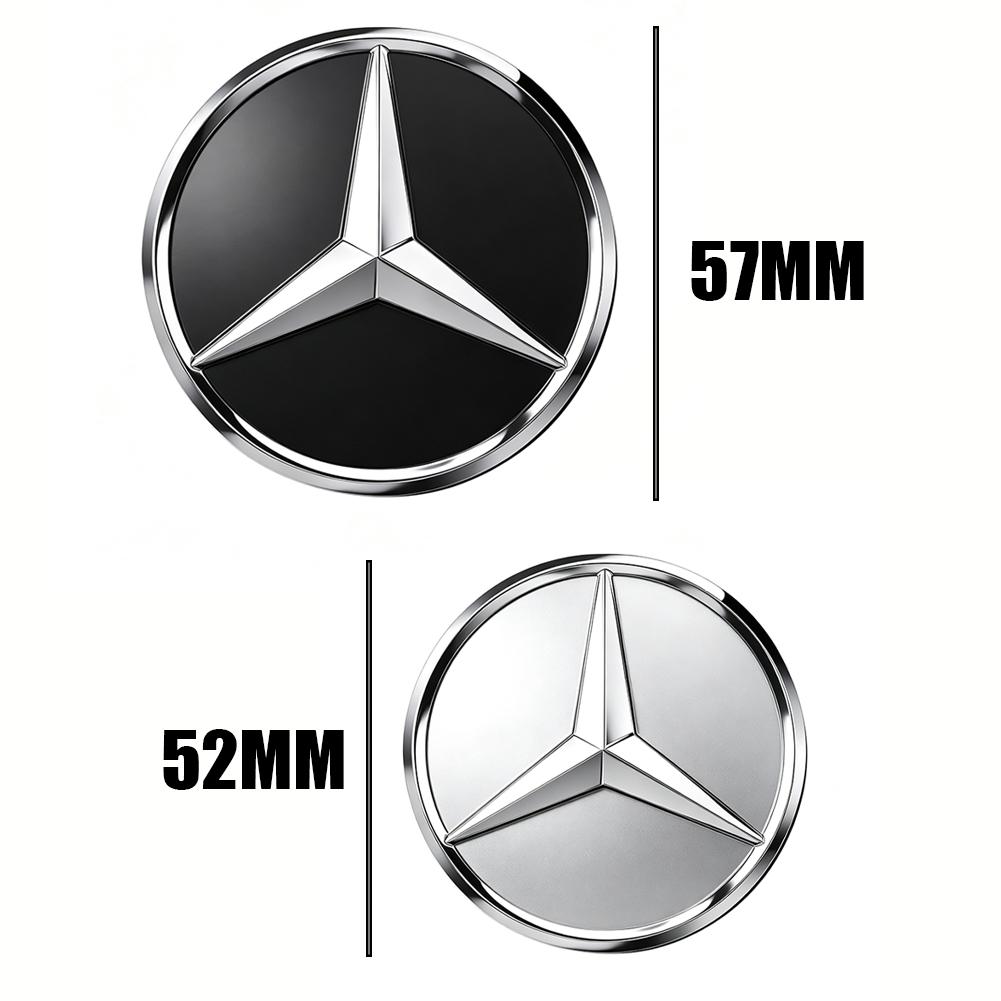 Mercedes Steering Wheel Emblem Interior Car Sticker Accessories For Mercedes-Benz GLC X253 X254 C-Class W205 W206 A-Class W177 QQ8