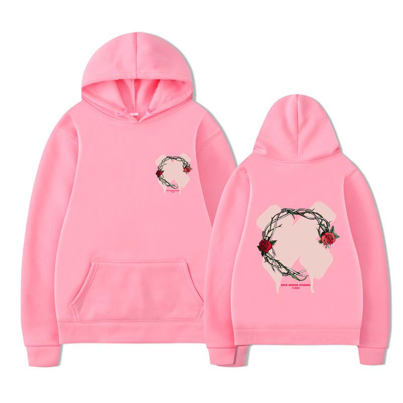 

Autumn Winter Letter Print Men Hoodies Boys Harajuku Girls Hip Hop Pullover Fancy Music Gift Casual Loose Comfortable Sweatshirt 3XL