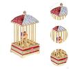 Bird Cage Figurine Jewelry Storage Case Decorative Decor Earrings Organizer Keepsake Box for Ring