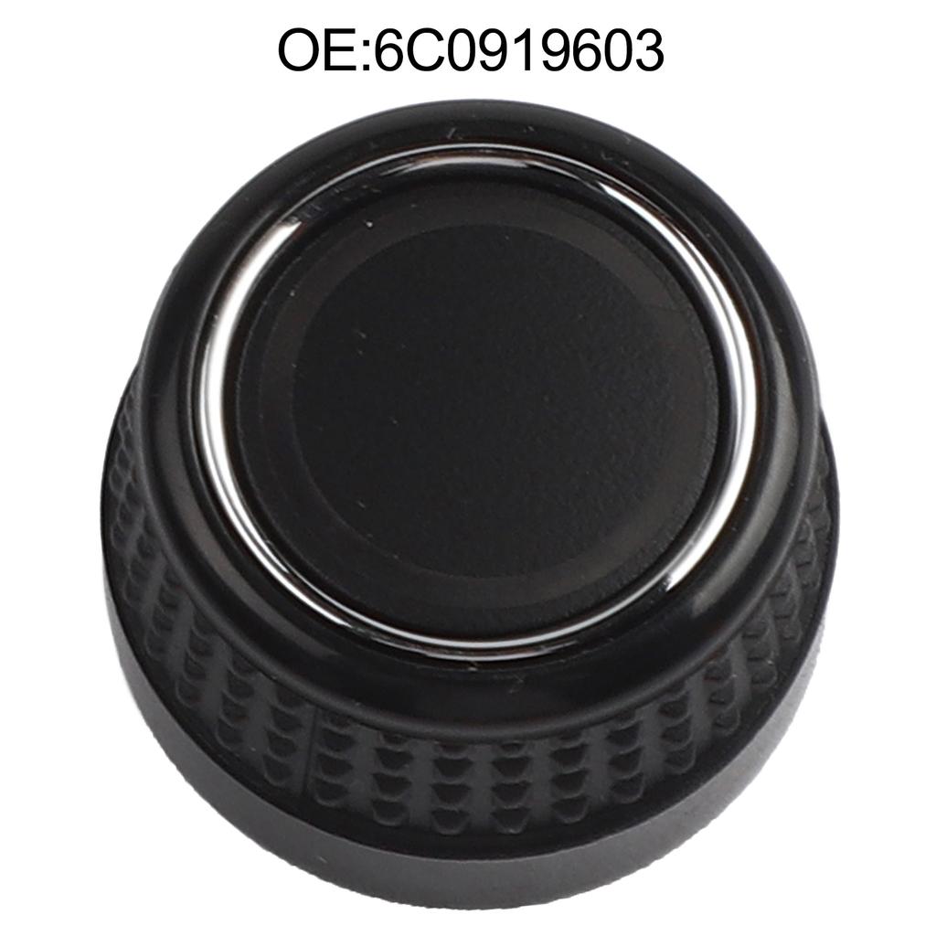 Audio Control Enhancement Car Radio Knob Turn Knob For Car Audio Easy tallation Hassle-Free Upgrade OEM Part Number 6C0919603