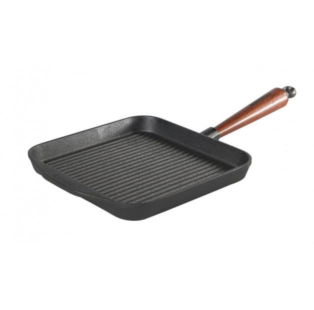 

SKEPPSHULT Natural Selection Grill Carre 24 x 24 см черный - чугунная сковорода-гриль