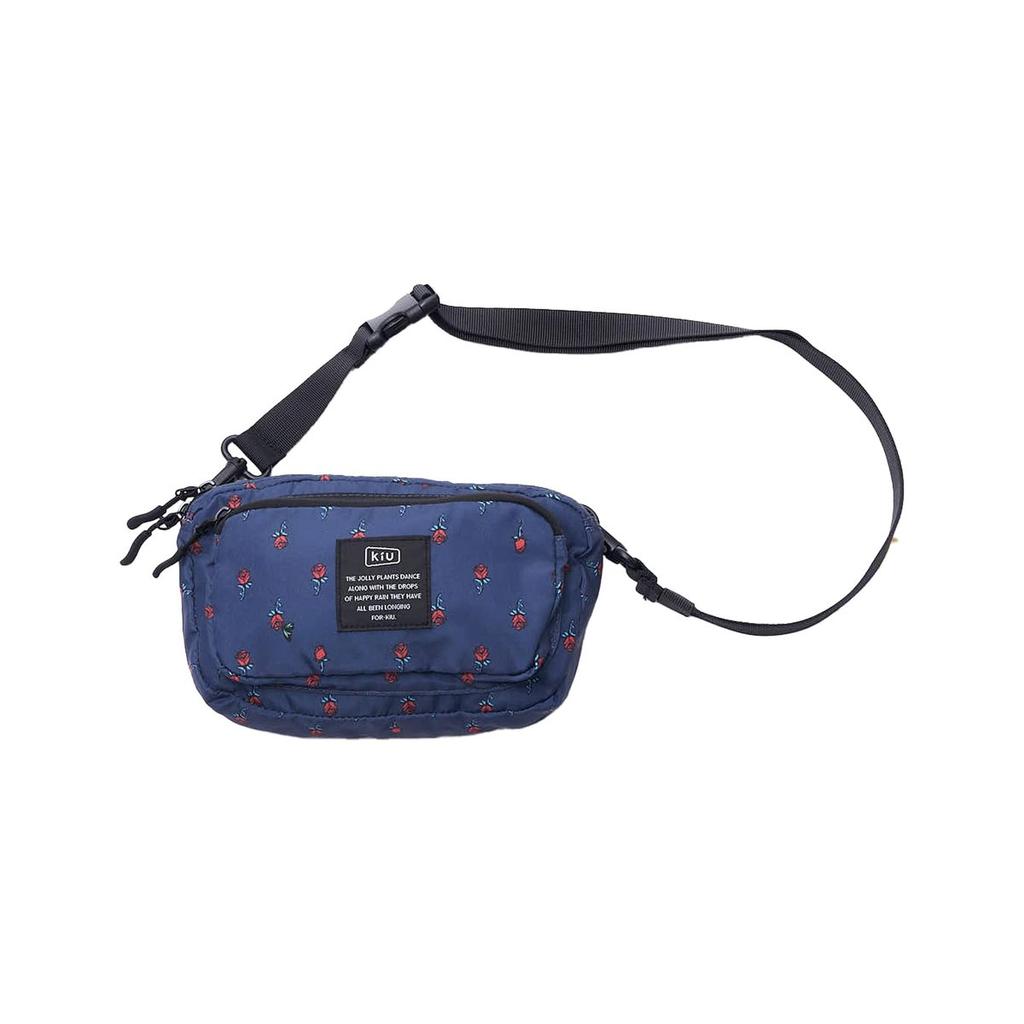 KiU 300D Front Pocket Mini Shoulder Bag 2-Way Water Repellent Waist Pouch Unisex K156-629
