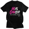 Men Heal Breast Cancer With God T Shirts 100 Cotton Tshirt Leisure Novelty Creative Graphics Tee Tops