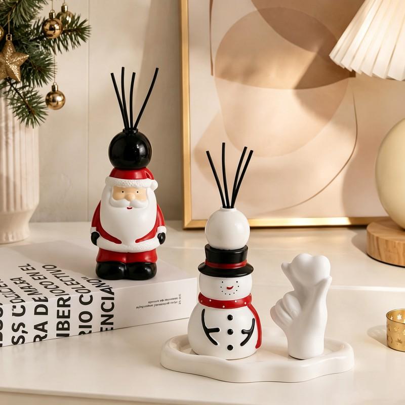 Christmas Santa Claus Aroma Diffuser Decor Figurine Living Room Entryway Desk Home Ambiance Gift