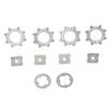 10 PCS Differential Gasket for ARRMA 6S Mojave 17 for Kraton 18 RC Car Replacement Differential