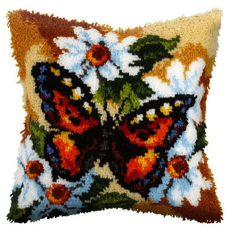 

Серия Цветы/Растения Вышивка ковром петлями Наволочка Вышивка узелковым стежком Набор для вышивания Ручные крючки Вязаный ковер Крючок для ковра Наборы для ковриков