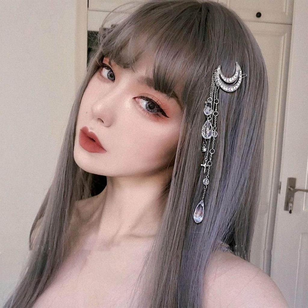 Boho Hair Clip Barrette Tassel Pendant Hair Barrette Alloy Hair Accessories for Women and Girls Gifts