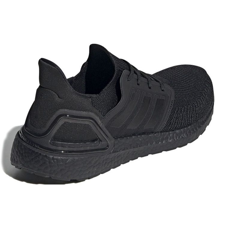 adidas UltraBoost 20 Triple Black Unisex Tenisky Core-Black Grey-Four Solar-Red EG0691
