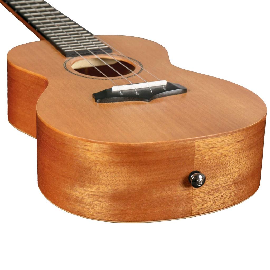 enya Konzert-Ukulele Anfänger-Set Enthält Ukulele-Aufbewahrung Ersatz und andere EUC-25D (Massives Mahagoni) (23 Zoll) - Tasche, Stimmgerät, Gurt, Saiten,