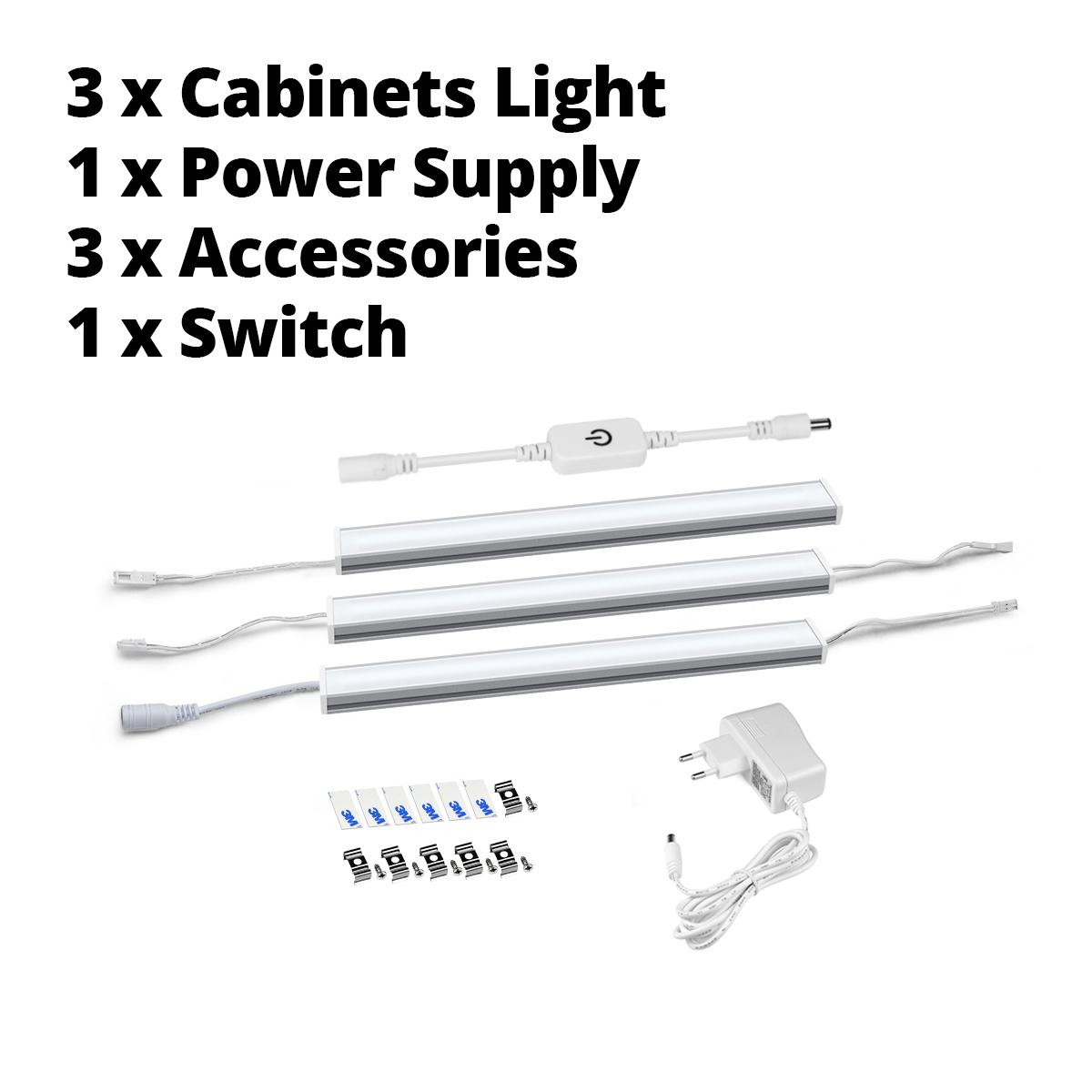 Multiple color temperatures, 30cm/40cm/50cm