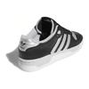 Adidas Originals Rivalry Low Non-slip Lightweight Low-Top Skateboard Shoes Unisex Black Silver Sneakers EE4964