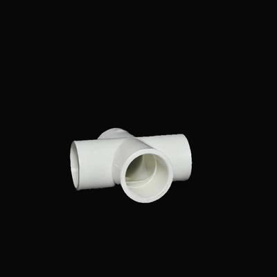 50/63mm PVC Pipe Cross Connector Garden Irrigation System Parts Tube 4 Way Adapter Fish Tank Supplies