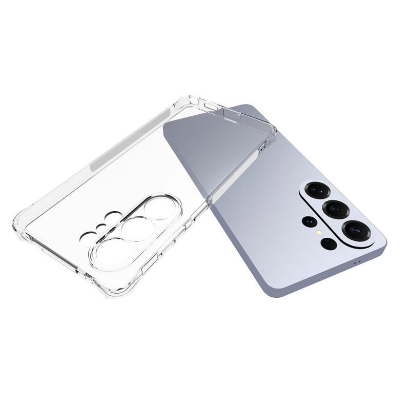 For Samsung Galaxy S26 Ultra Clear TPU Case WANLONFENG TM Series 2.0mm Phone Back Cover