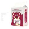 Bear Design Lint-Free Disposable Cotton Face Towels - Thick, Soft, Clean, Pull-Out, Hanging