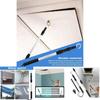 Loft Ladder Pull Down Kit With Aluminum Alloy Steel Components For Home Use