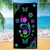 Toalla de Playa Mariposa, Impresión Digital Fina Secado Rápido Anti-Arena Microfibra Ligera para Nadar, Yoga, Viajes, Gimnasio, Regalo