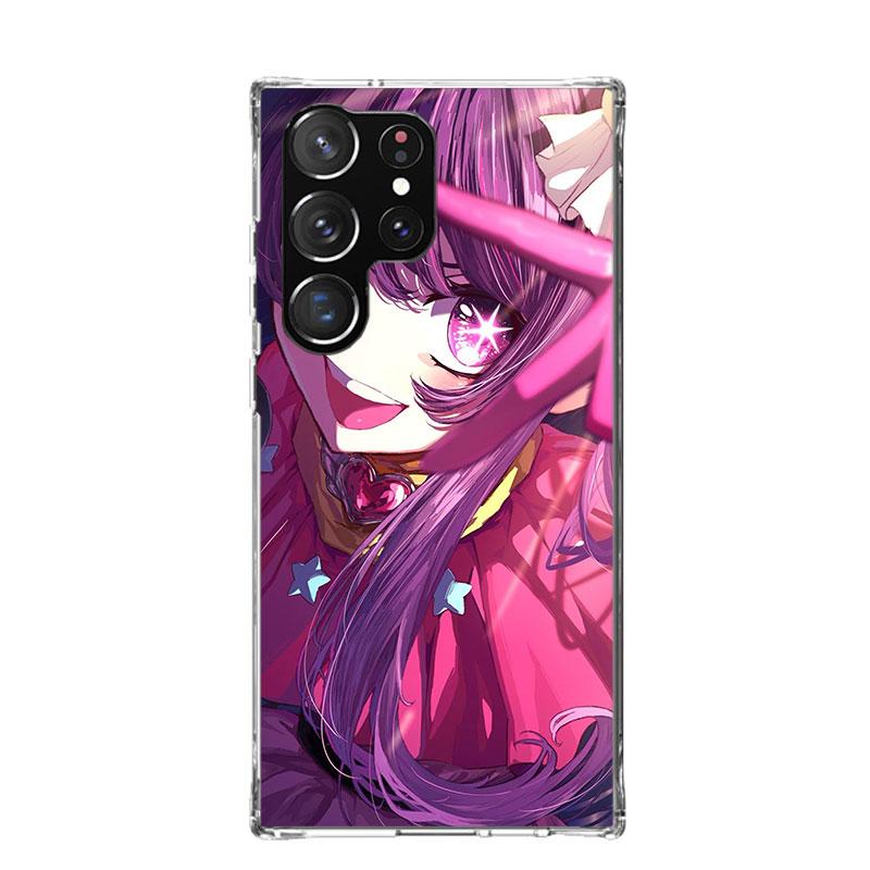 Oshi No Ko Handyhülle Für Samsung Galaxy S26 S25 Edge S24 S23 FE S22 Ultra S21 Plus S20 + Fundas Cover Coque Galaxy S25 S24 S23