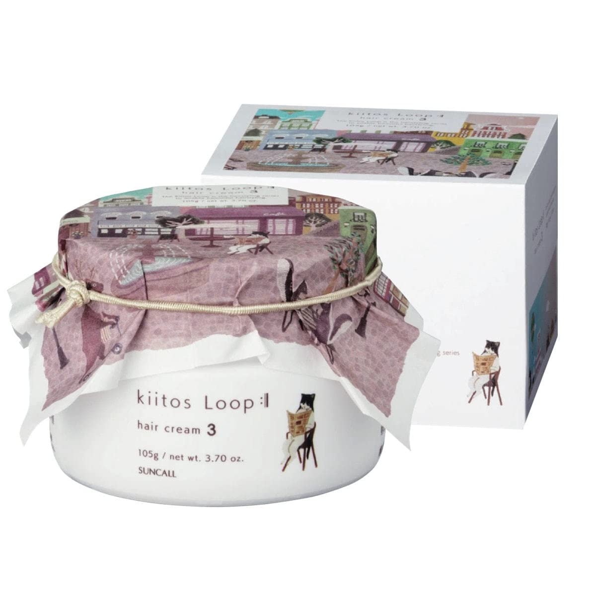 

Keitos Loop Hair Cream 3 105 г средство для укладки волос для профессионалов [Suncall] Hair salons белый