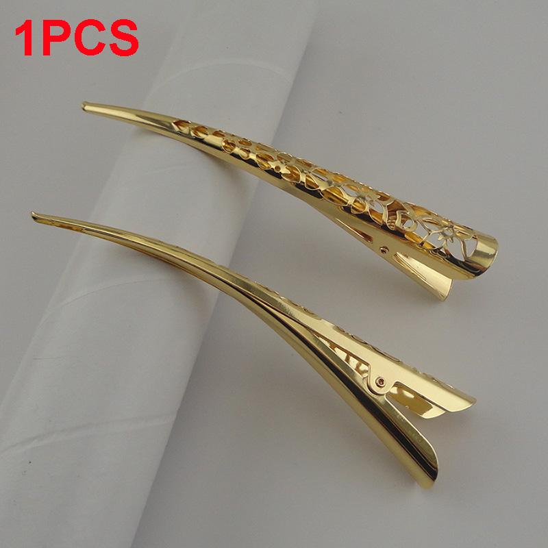 

13.0см Большие Металлические Зажимы-Клювики для женских волос Филигранный Цветок Большая Заколка Цветок Заколки для волос для парикмахерского салона