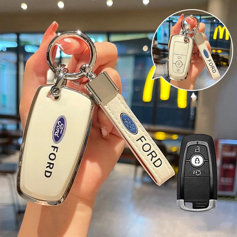 TPU Car Remote Key Case Keyless Shell Ford Fusion Mustang Explorer F150 F250 F350 EcoSport Edge S-MAX Ranger Lincoln Mondeo