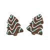 1 Pair Cute Christmas Tree Stud Earrings For Women Girls, Creative Christmas Tree Studs Gifts
