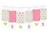 Lantern Garland 1st Birthday, Pink. 3.6M, 1 Pc.
