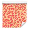 Pink Orange Leather Wallpaper Coral, Peach and Cream 50x1000