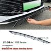 Front Windshield Insect Net for 24 BYD Qin L/DMI - Black Carbon Fiber Exterior Decor