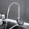 Grey/Black Kitchen Sink Faucet Intelligent Digital Display Brass Deck Mounting Rotatable Hot And Cold Mixer Tap for Kitchen