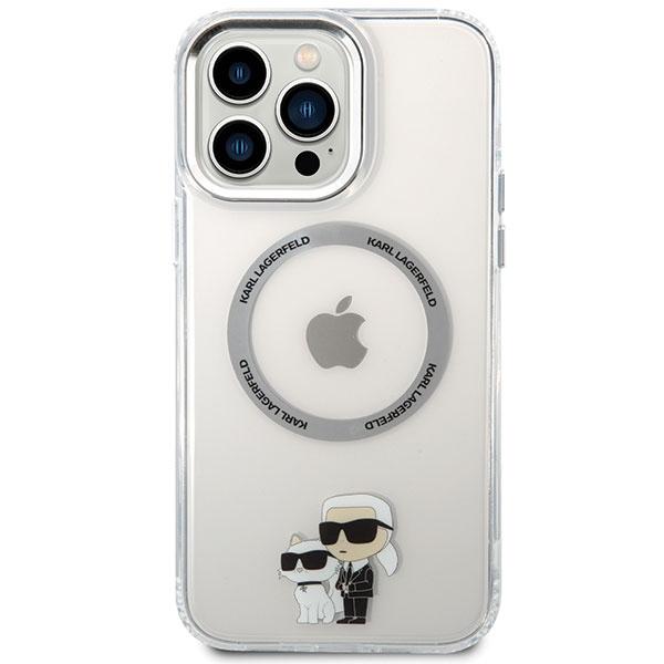 Karl Lagerfeld Klhmp13Xhnkcit Iphone 13Pro Max 6,7 Hardcase Transparent Iconic Karl&Choupette Magsafe
