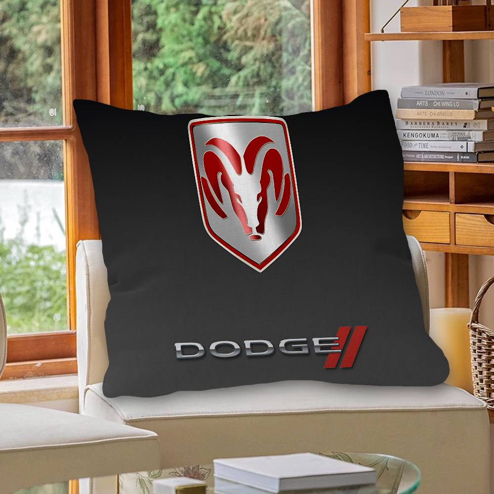 D-Dodges Auto Brand Pillowcase toon Gift Cushion Cover Bedroom Home Sofa Chair Seat Decor pillow case