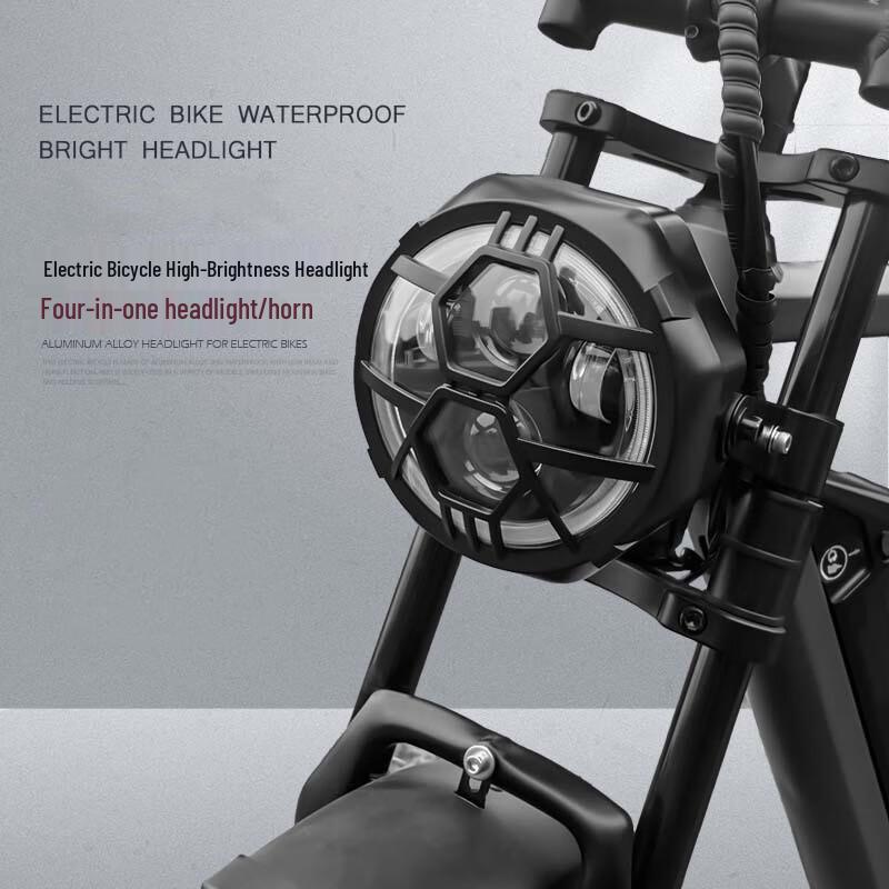 Multi-Function Electric Vehicle Headlight