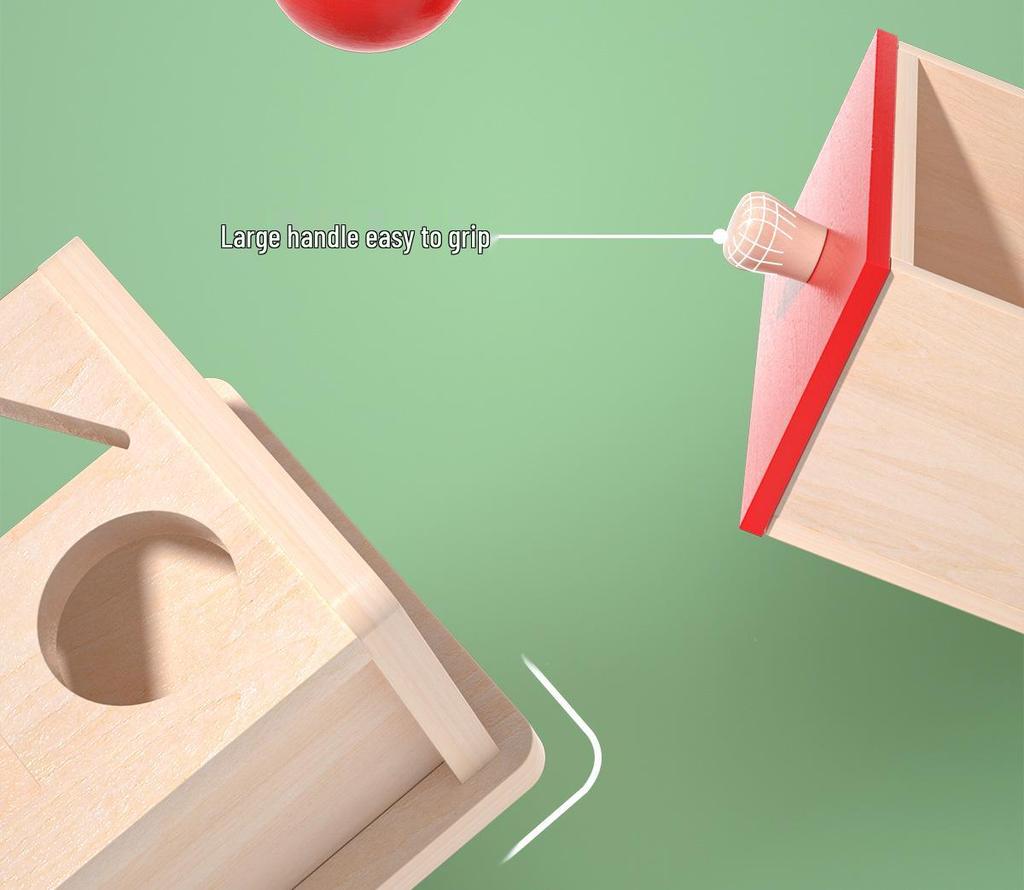 Montessori Münzbox: Baby Feinmotorik, Farbsortier-, Formerkennungsspielzeug für 1-2 Jahre