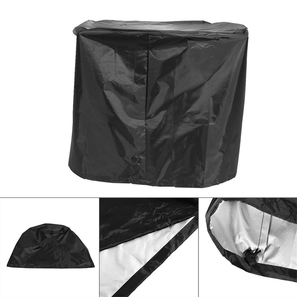 Outdoor BBQ Round Waterproof Cover Barbecue Covers Grill Gas Dust Rain Protector 56x71cm