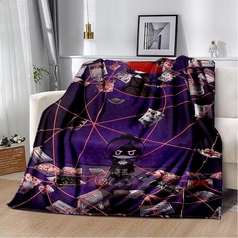 2025 New Style 3D Murder Drones Uzi Cartoon Soft Blankets,Throw Blanket Comfortable Blanket for Picnic Beds Sofa Home Bedroom