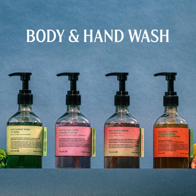 Hand Wash & Perfume Hand Cream Set
