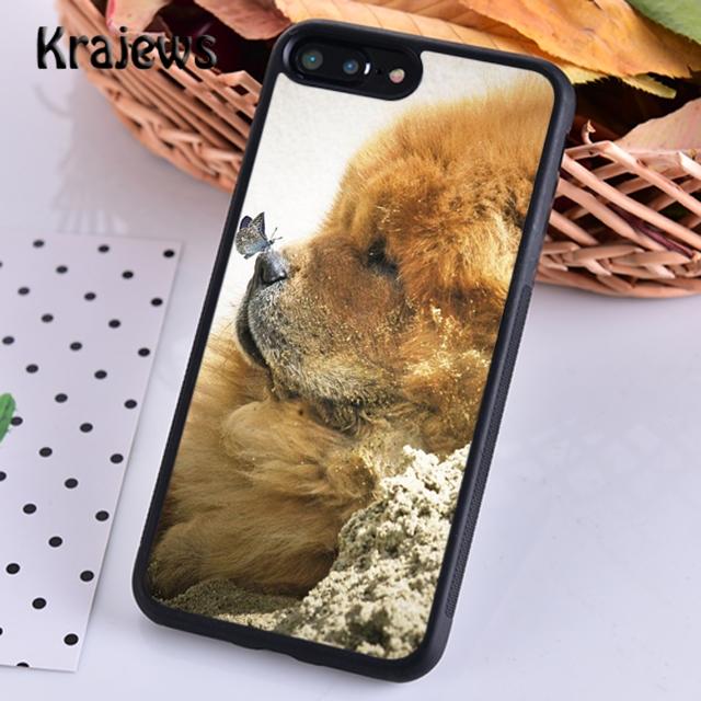

Чехол для телефона Krajews CHOW CHOW с собачьим принтом для iPhone 14 5 6s 7 8 plus X XR XS 11 12 13 pro max Samsung S21 S22ultra Plus iPhone 14