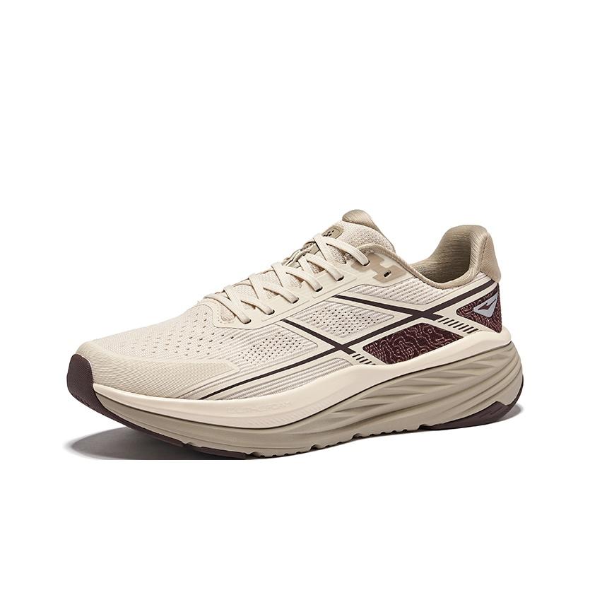 Erke Chiyue 2.0 Outdoor Low-Top Casual Running Shoes Men sneaker Warm-Linen-Coffee 51125303073-402