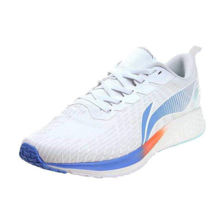 Li Ning Red Hare 4 Cushioning Slip Resistant Abrasion Resistant Low Top Running Shoes Men's White ARMS021-1