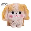 Display Box Collectibles 2Pcs Mini Dog Figurines Cute Resin Puppy Miniature Animal Figures Small Adorable Statue Decorations Ornaments for