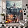 Wall TapestryAttack on Titan Art Hanging Cloth Decorative Background Cover for Room Decoration