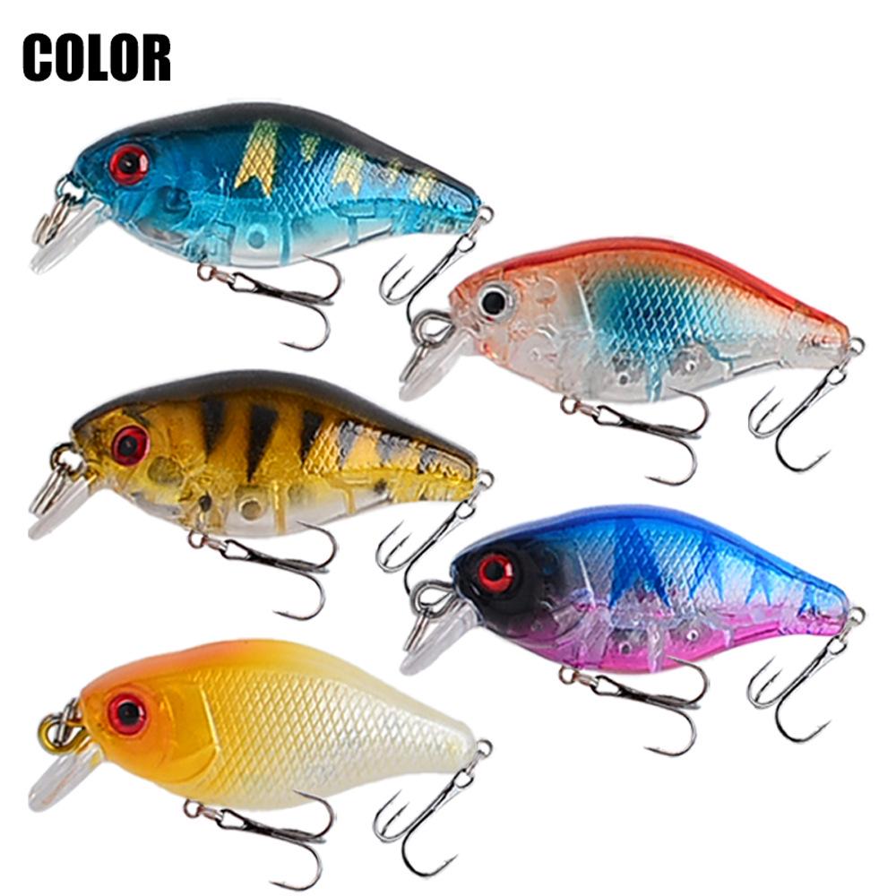 Small Floating Rock Fat Guy Fishing Lure - 4.5cm/4g Simulated Bait for Asp and Bass