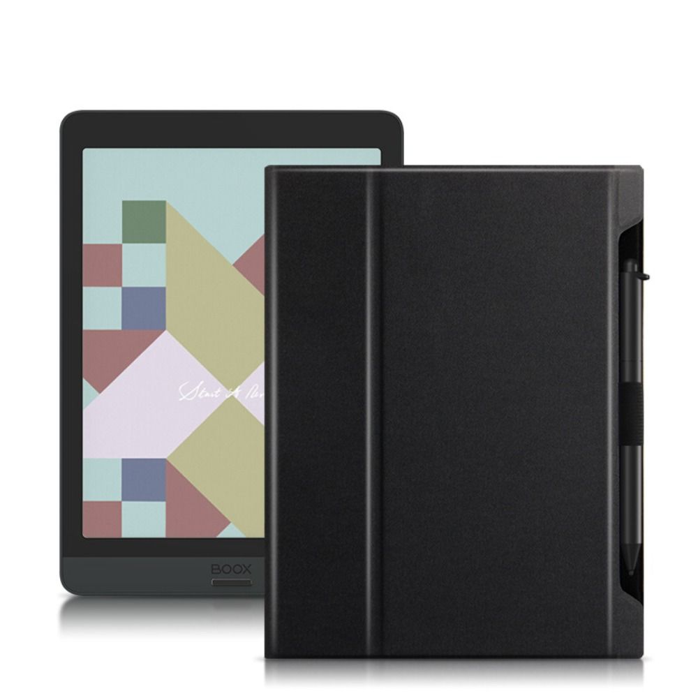 Faltbare Folio-Hülle Klebe-Typ Rückseitenabdeckung E-Reader-Hülle für Onyx BOOX Nova 3Color/3/2/1/Air