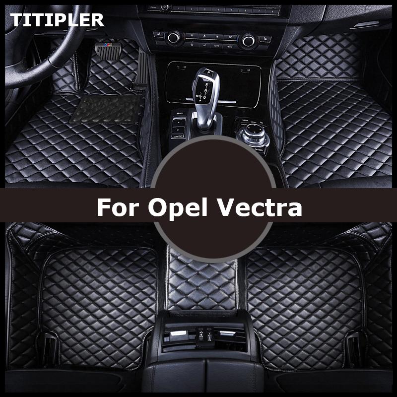 

TITIPLER изготовленные на заказ автомобильные коврики для Opel Vectra C 2000-2009 лет, аксессуары для ног Coche