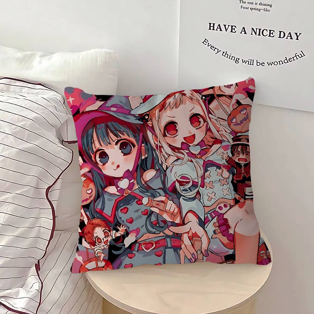 H-Hanako-kun Kissenbezug Toon Geschenk Kissenbezug Schlafzimmer Zuhause Sofa Stuhl Sitz Dekor Kissenbezug