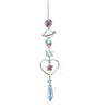 Planet Star Moon Sun Crystal Wind Chime Pendant, Sunshine Catcher Home Garden Garden Decoration Festival Gift.