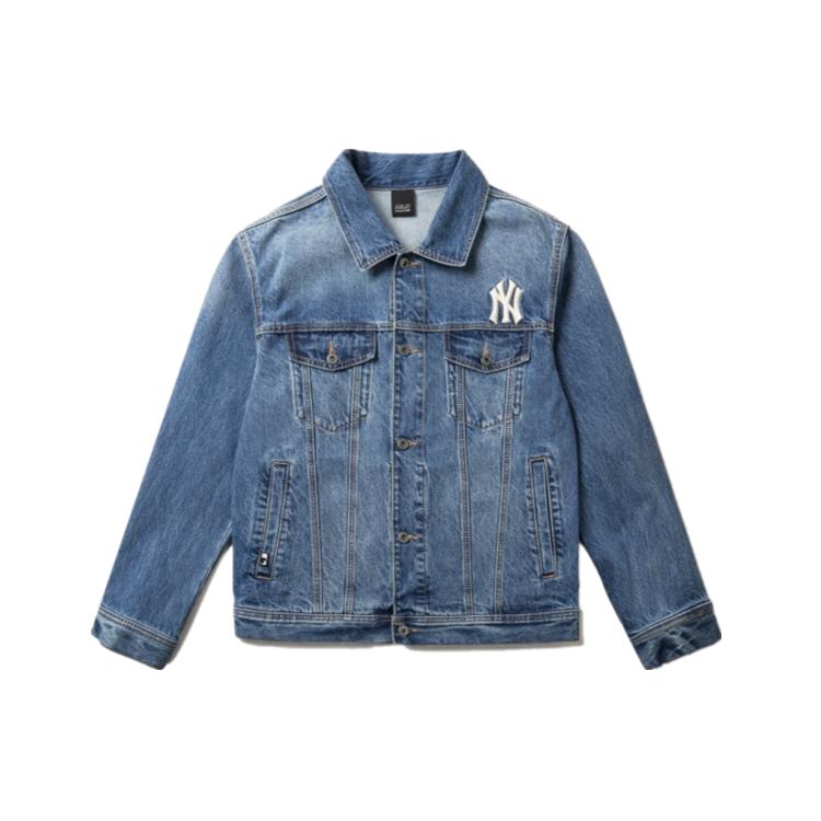 New MLB Denim Jackets Unisex Blue 31DKU1111-50U